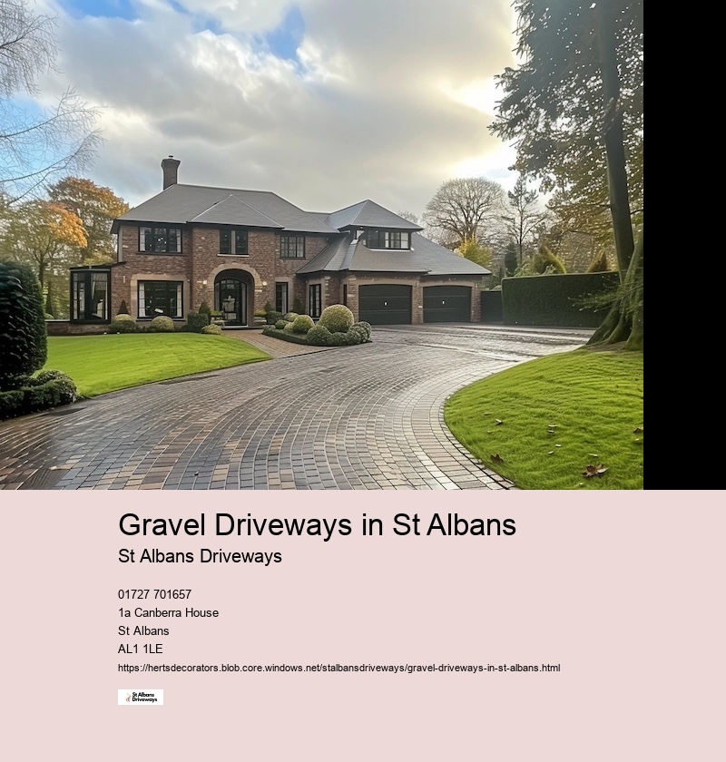 Gravel Driveways in St Albans