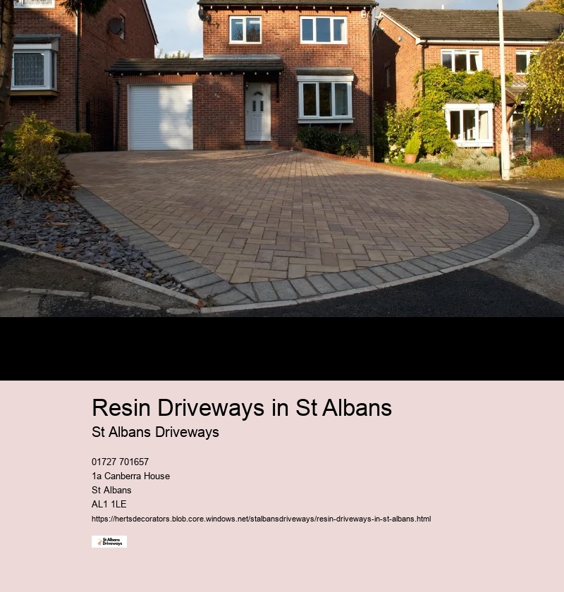 Resin Driveways in St Albans