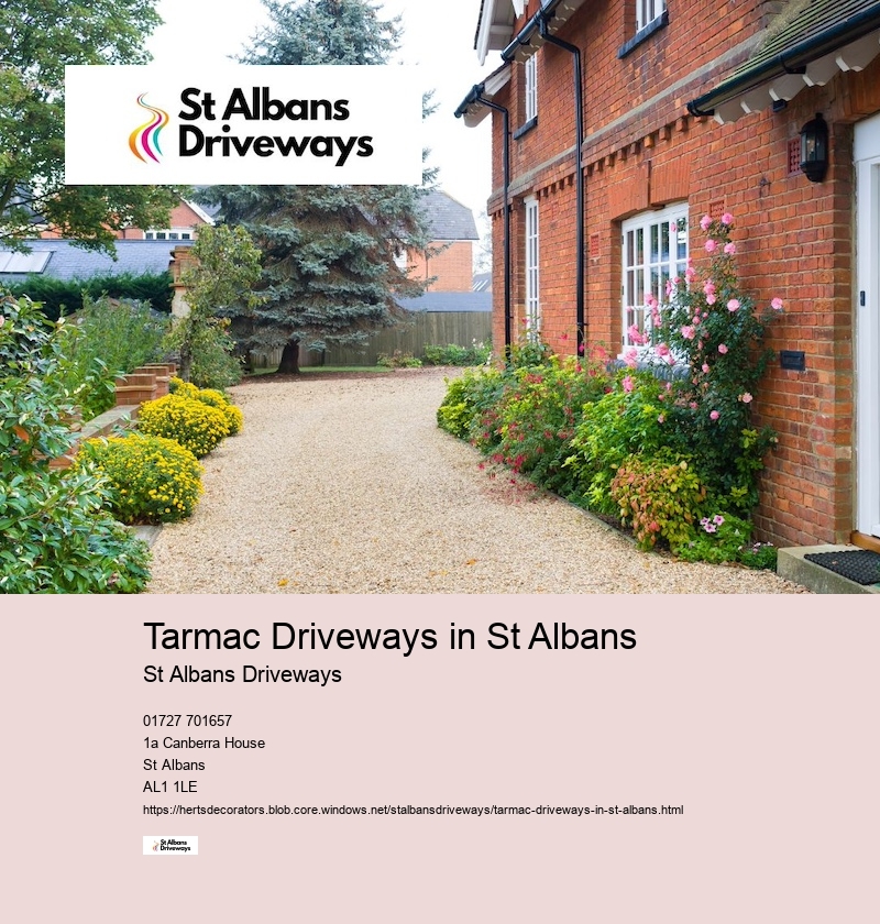 Tarmac Driveways in St Albans